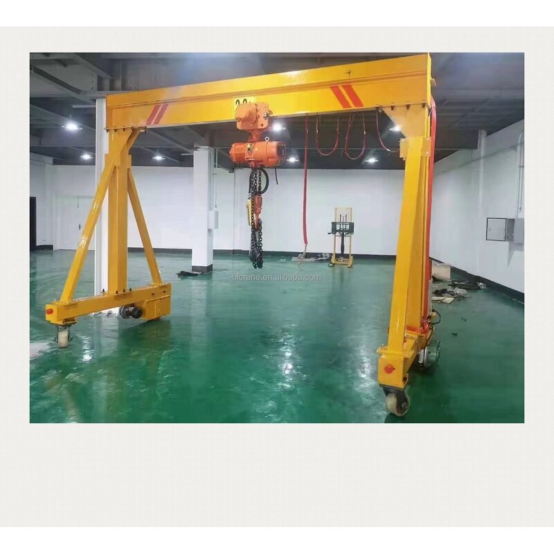 Gantry Crane - Manufacturer 2Ton Portable Workshop Adjustable Motorized Hoist