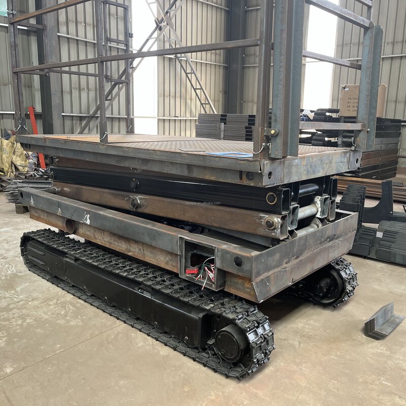 Scissor Lift - Manufacturer 8M Outdoor Crawler 450kg Battery Electric CE