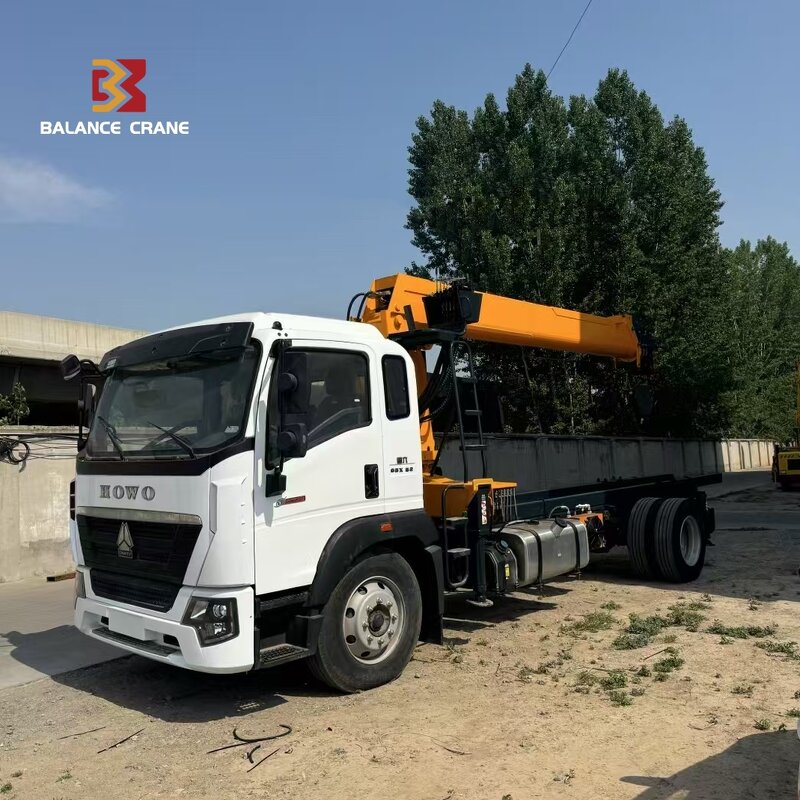 Truck Crane - Manufacturer 10Ton Isuzu Zoomlion Hydraulic Cylinder UAE Sale