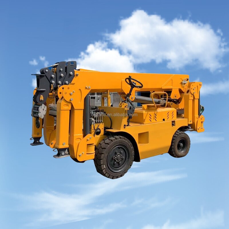 Spider Crane - Manufacturer 5Ton Custom Diesel Gasoline 4-Wheel Trailer Factory