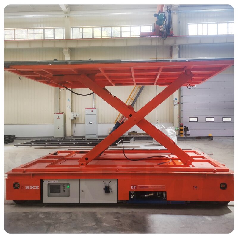 Transfer Vehicle - Manufacturer Steel Wheel Power Cable Track Plant Transport