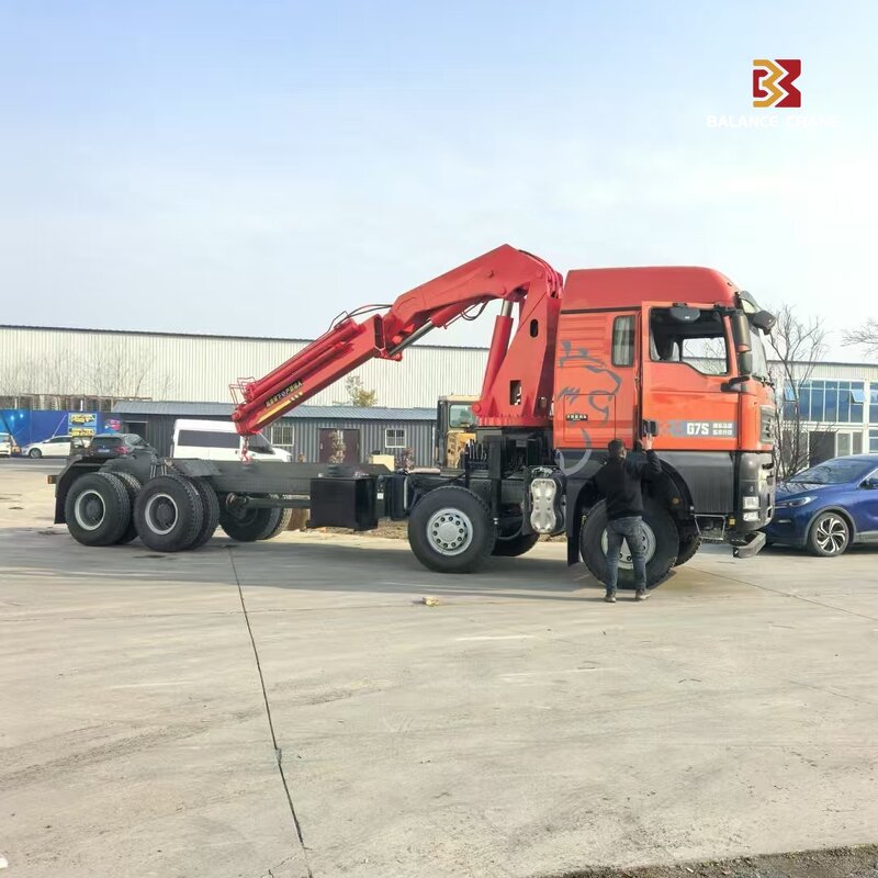 Truck Crane - Manufacturer 6-14Ton Weichai Gear Motor Chassis Boom Construction