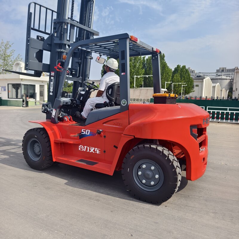 Electric Forklift - Manufacturer 1-2Ton Small Four-wheel Drive Hydraulic Stacking