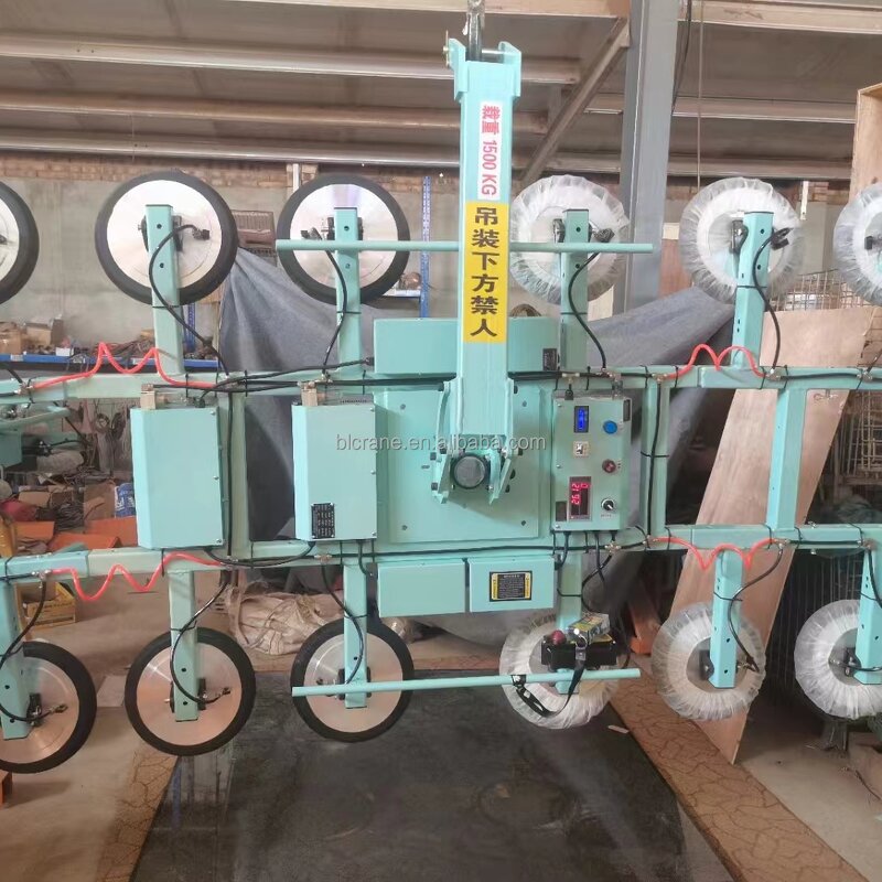 Glass Lifter - Manufacturer 800KG Pneumatic Forklift Manual Vacuum Suction Cup
