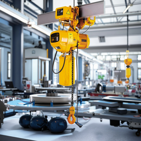 Electric Chain Hoist - Manufacturer 1-2Ton CE Steel Overload Slipping Clutch