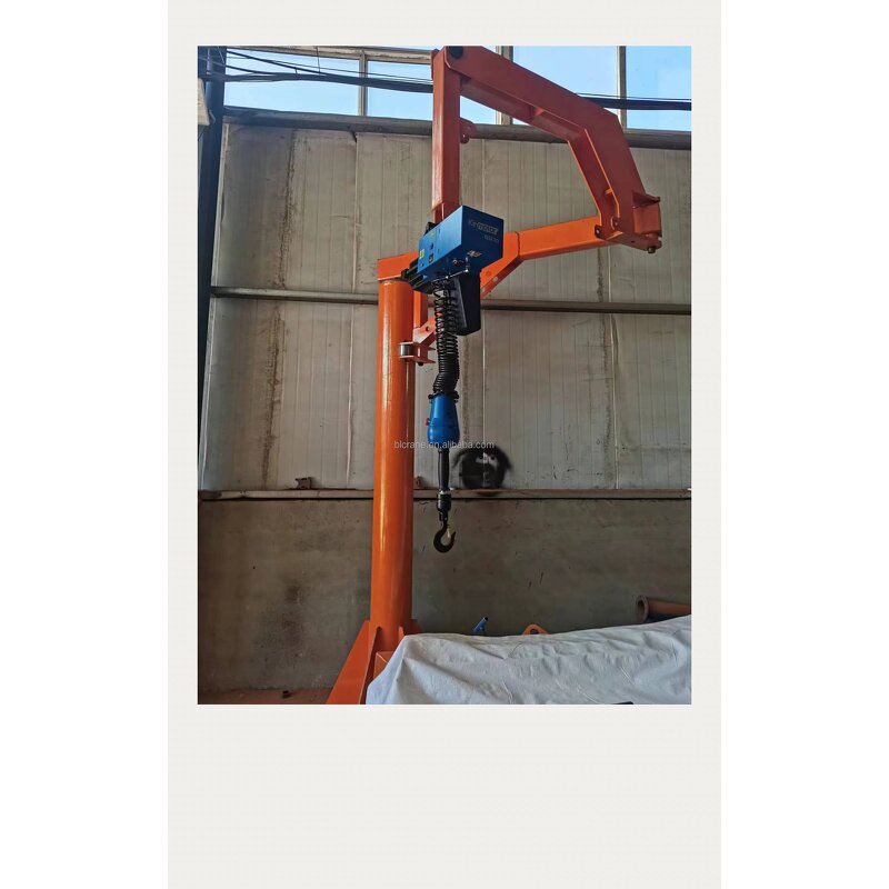 Jib Crane - Manufacturer 3Ton Davit Wire Rope Electric Hoist Remote Control