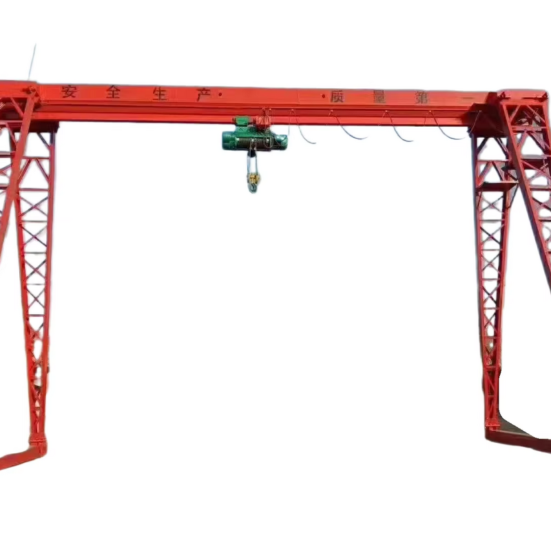 Overhead Crane - Manufacturer 3-10Ton Gantry 20m Lifting Height Motor Pump PLC