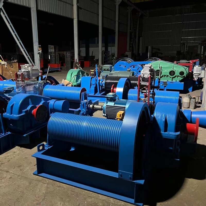 Electric Winch - Manufacturer Custom Remote Control Slow Speed Marine Horizontal