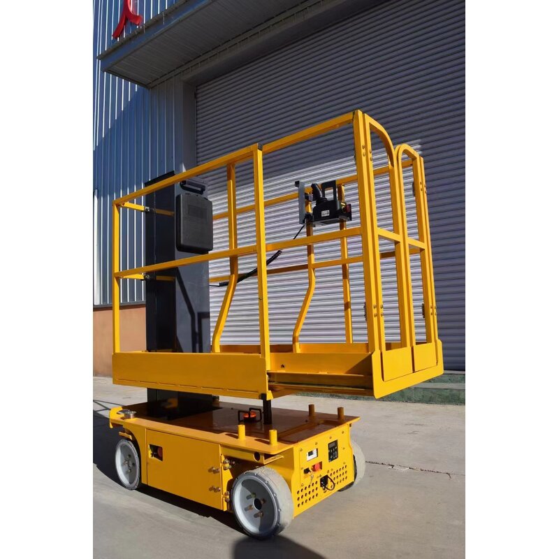 Scissor Lift - Manufacturer 12M Crawler Self-Propelled Hydraulic CE Pump Engine