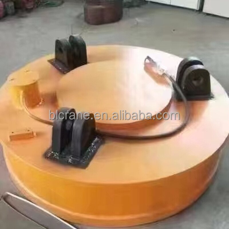 Electromagnetic Chuck - Manufacturer Custom Scrap Gantry Crane Steel Mill Loading