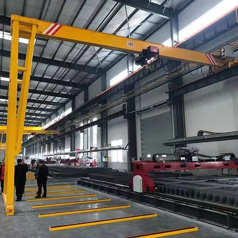 Semi Gantry Crane - Manufacturer BMH 4-7Ton Electric Hoist Budget-friendly Core Motor