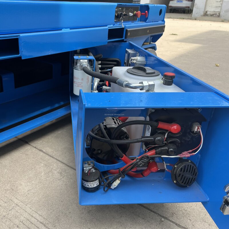 Scissor Lift - Manufacturer 8M Outdoor Crawler 450kg Battery Electric CE