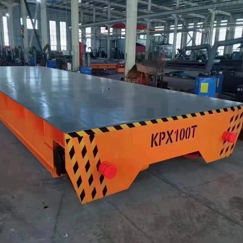Electric Flat Car - Manufacturer 15-20Ton Industrial Transfer Trolley Cargo