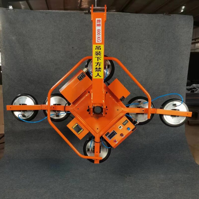 Glass Lifter - Manufacturer 800KG Wireless Hydraulic 360° Flip Rotation Crane