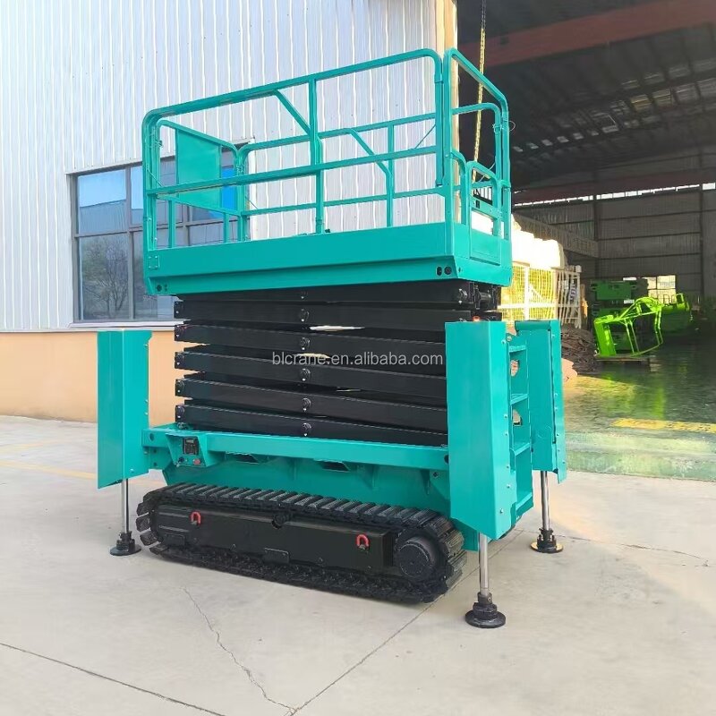 Lifting Platform - Manufacturer 6-12M Hydraulic Rubber Crawler Lead-acid Battery