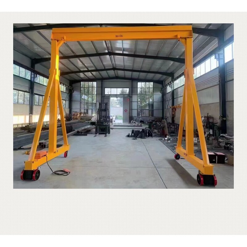 Gantry Crane - Manufacturer Portable 1-3Ton Remote Control Car Crane Wheels Gear