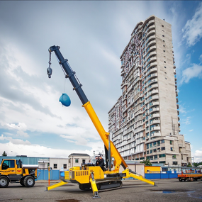 Spider Crane - Manufacturer Wholesale 5Ton Electric Start Building Hoisting