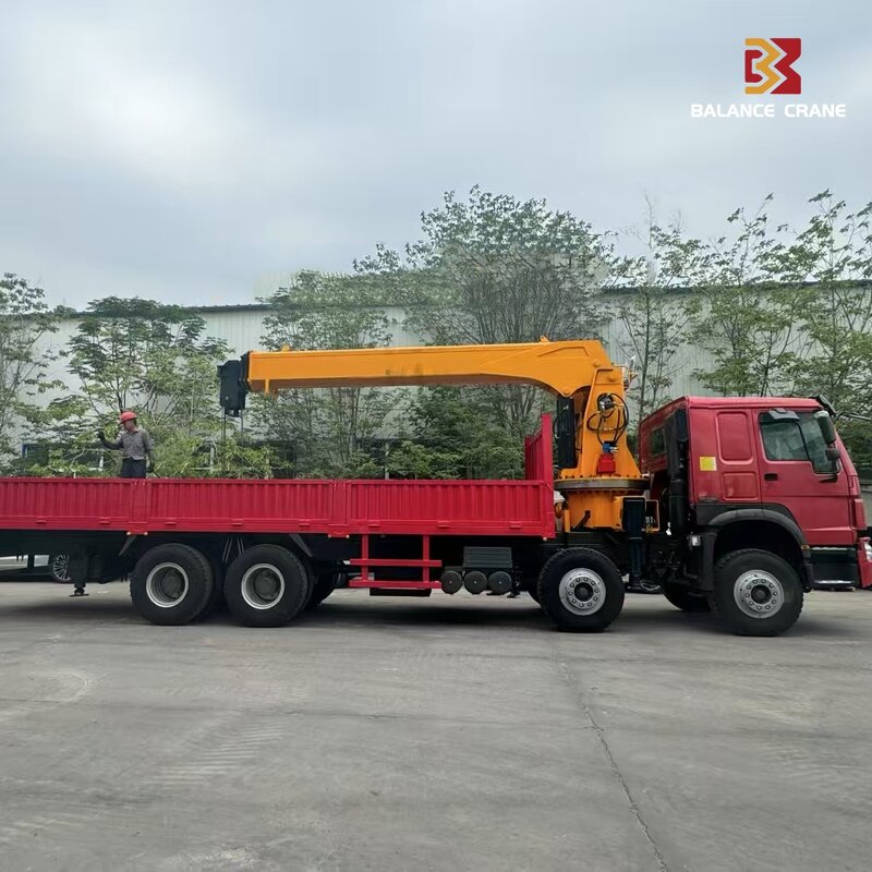 Truck Crane - Manufacturer 8-16Ton Chinese Manufacturer Telescopic Boom Hydraulic