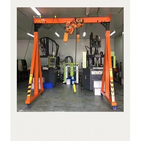 Gantry Crane - Manufacturer Portable 4-Wheel Electric Hydraulic Lift Mini Remote Control
