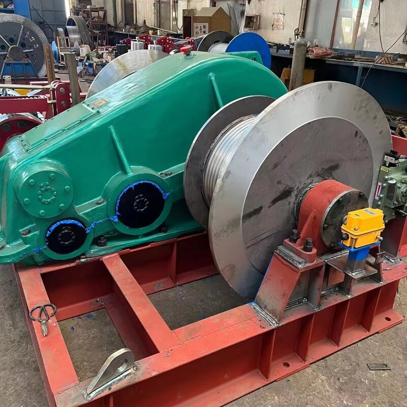Hydraulic Winch - Manufacturer 30-70Ton Marine Slipway Boat Electric Anchor Windlass