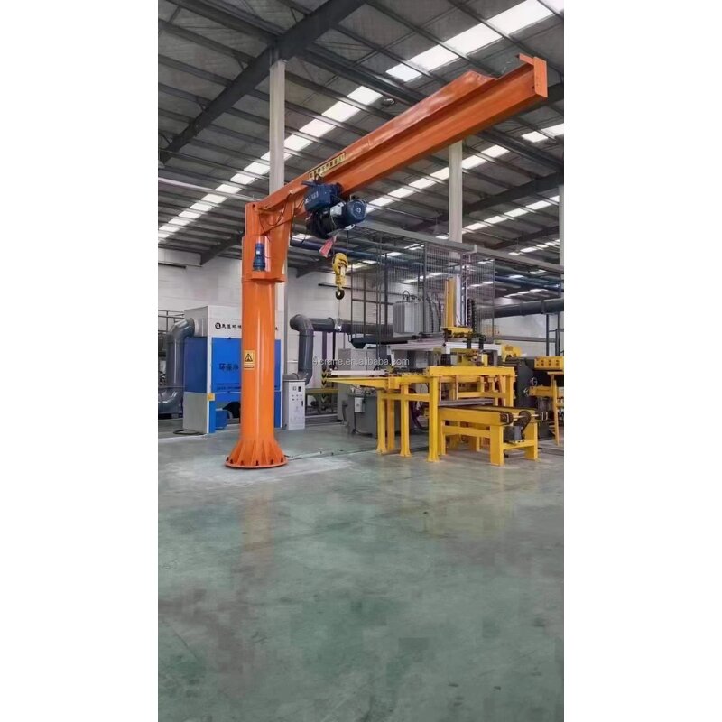 Jib Crane - Manufacturer 1-5Ton Electric 380V Free Standing Mini Mobile Remote