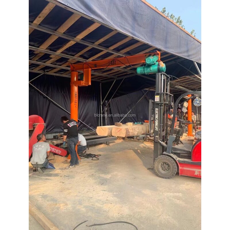 Jib Crane - Manufacturer BALANCE 1-5Ton 270° Electric Electromagnetic Sucker