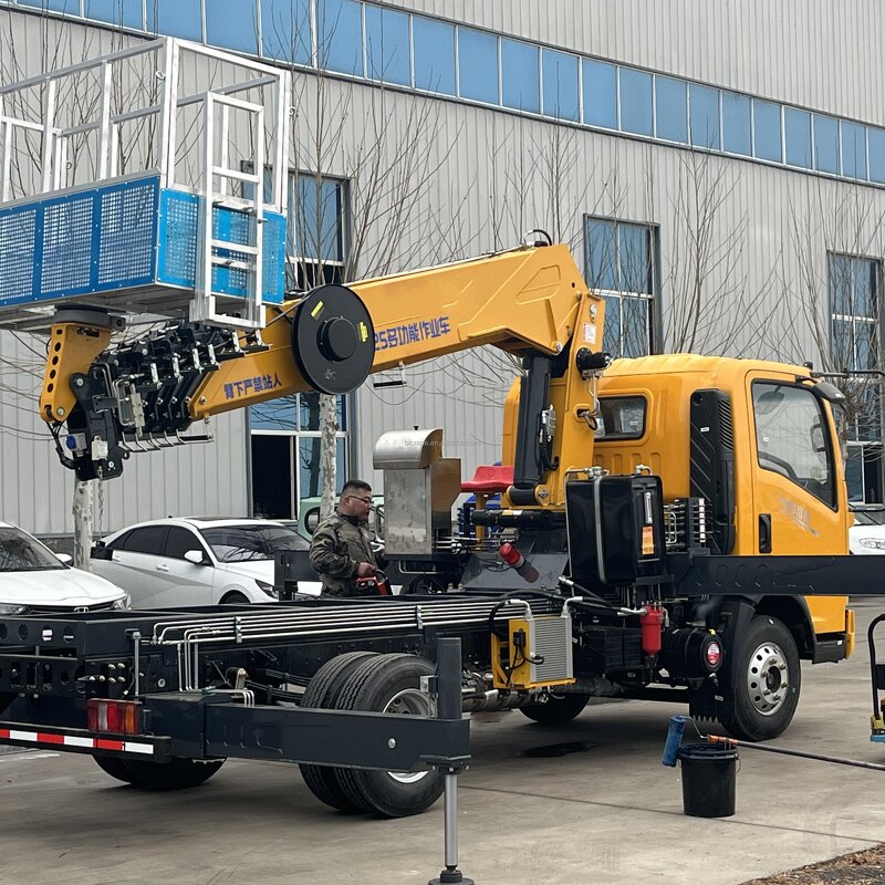 Aerial Platform - Manufacturer Isuzu 30m Custom Zoomlion Hydraulic Cylinder Ladder