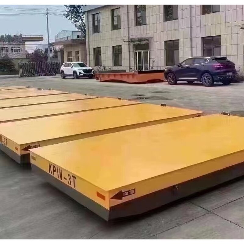 Electric Flat Car - Manufacturer 15-20Ton Industrial Transfer Trolley Cargo