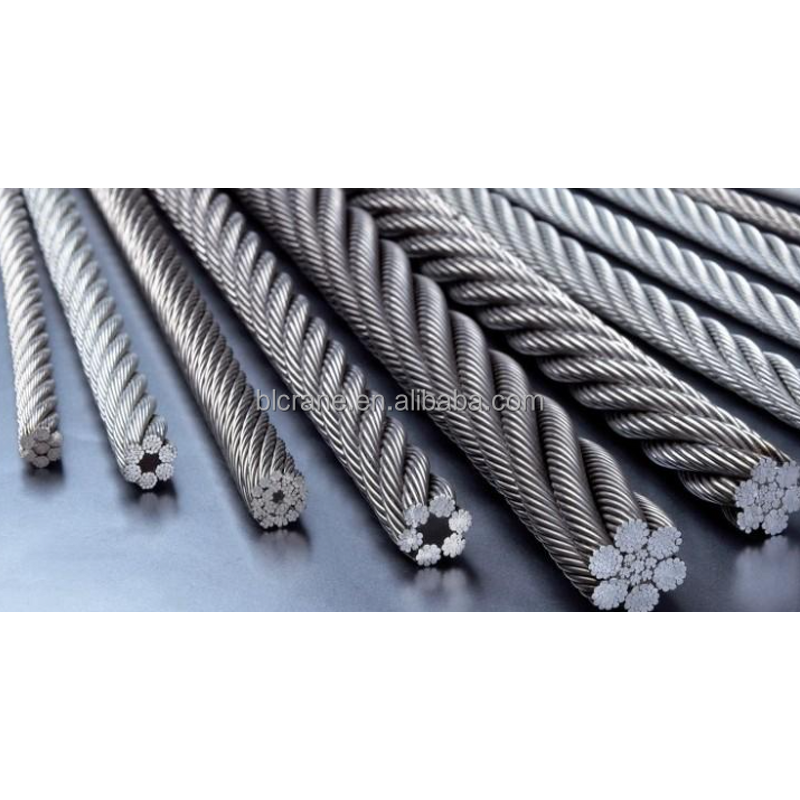 Steel Wire Rope - Manufacturer GOST Certified Galvanized High Carbon Steel Cable