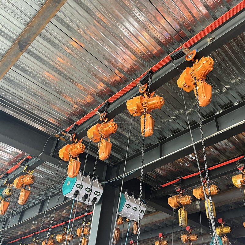 Electric Chain Hoist - Manufacturer 1-2Ton 380V/415V Single/Dual Speed Trolley