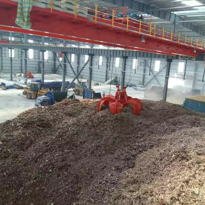 Gantry Crane - Manufacturer MZ Type 5-10Ton Double Beam Grab Bucket Rail Mobile