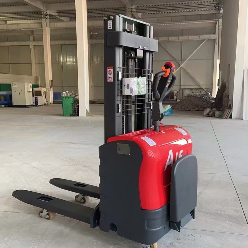 Pallet Stacker - Manufacturer 500-1000KG AC/DC Motor Safety Lights New