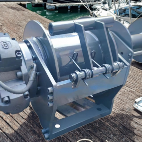 Marine Winch - Manufacturer 1-100Ton Class Approved Mooring 24V Electrical Boat