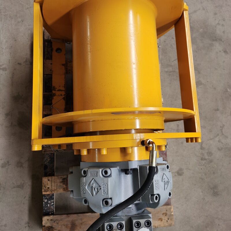 Hydraulic Winch - Manufacturer 10Ton Continuous Duty Steel Diesel Barge Boat Crane