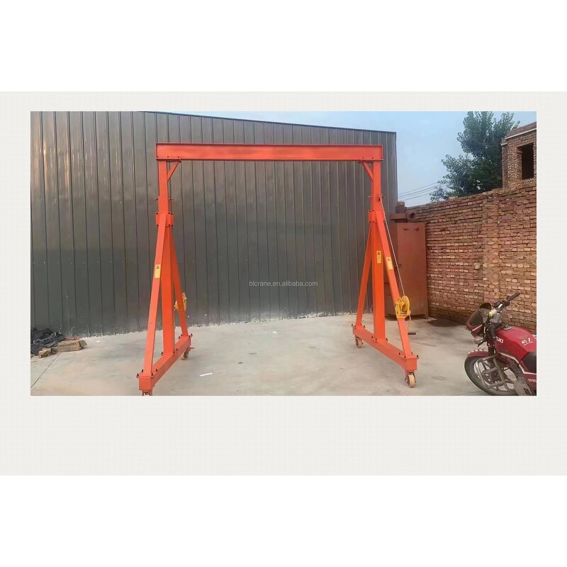 Gantry Crane - Manufacturer 2Ton Portable Workshop Adjustable Motorized Hoist