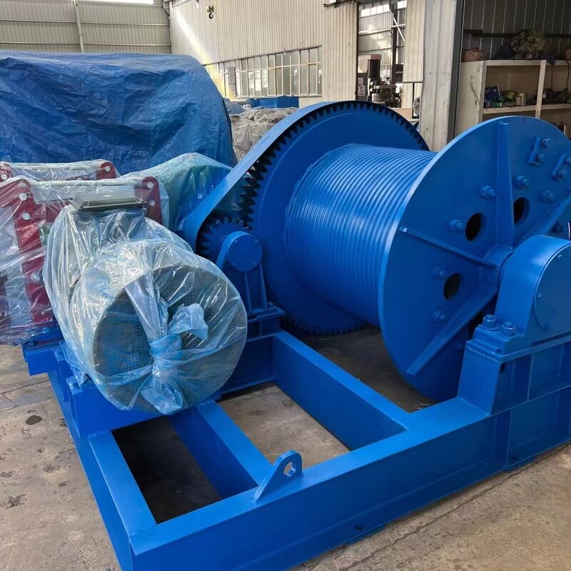 Electric Winch - Manufacturer JK 2-10Ton High-Speed Light-Weight Steel Gearbox