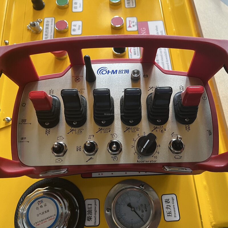 Spider Crane - Manufacturer 3-10Ton Aerial Working Man Basket 360° Unlimited Remote