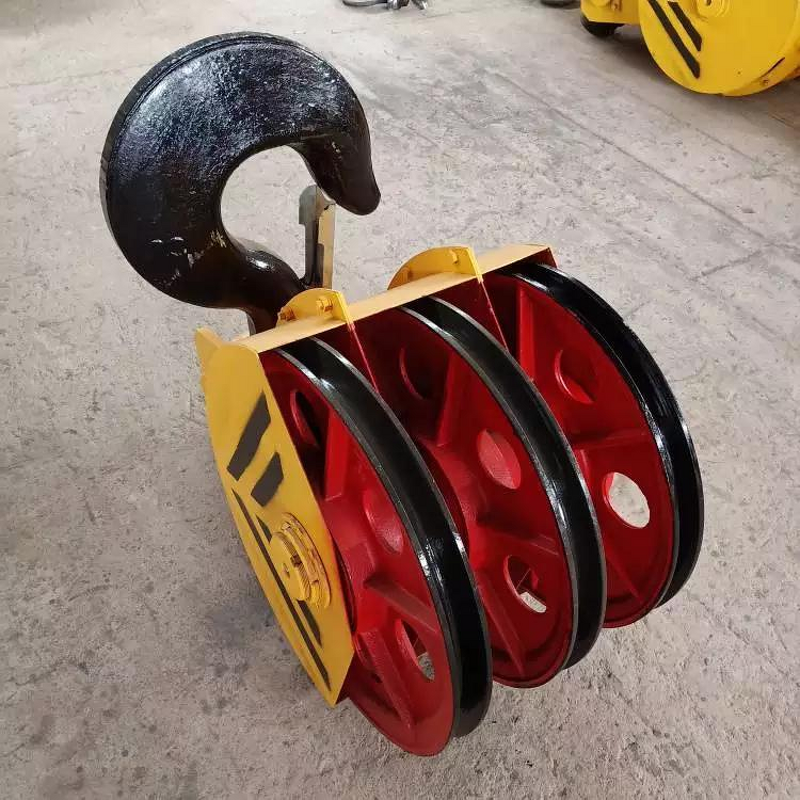 Crane Hook Block - Manufacturer 10-30Ton European Forged Steel Hoist Loader