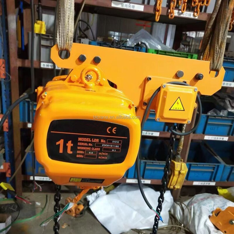 Electric Chain Hoist - Manufacturer BL 500kg-2T New Workshop CE Certified