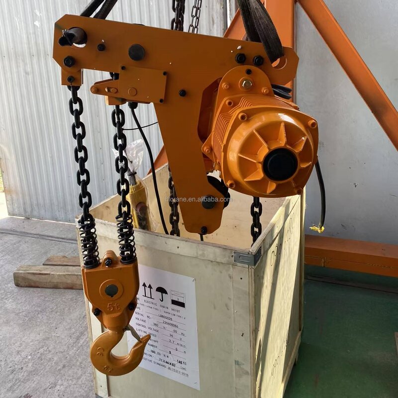 Electric Chain Hoist - Manufacturer 0.5-1Ton HHBB Stainless Steel 6M 220V/415V