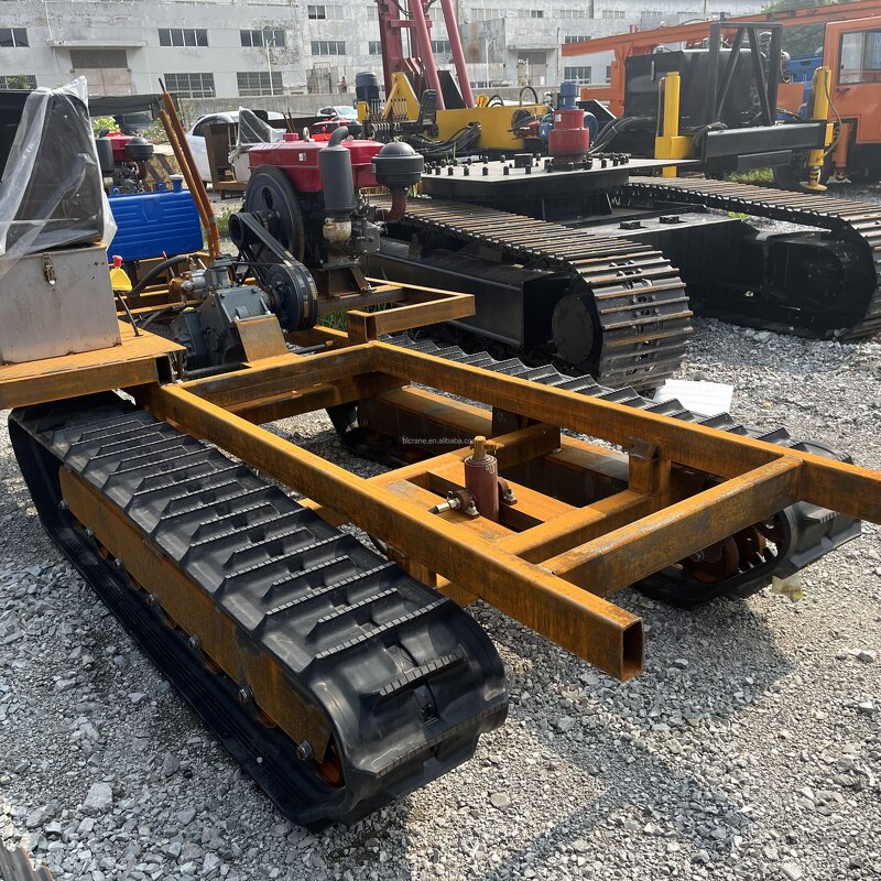 Crawler Chassis - Manufacturer 5Ton 1000KG Firefighting Rubber Steel Undercarriage