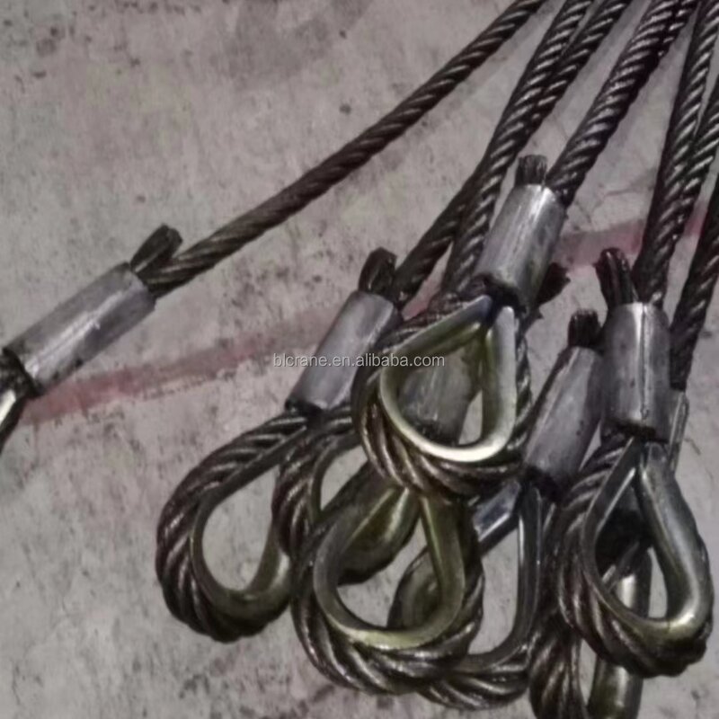 Steel Wire Rope - Manufacturer 20-24mm High Tensile Ungalvanized Crushing Resistant