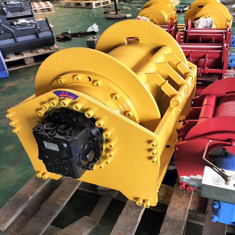 Hydraulic Winch - Manufacturer 30-50Ton Diesel Anchor Lifting Truck Boat Trailer