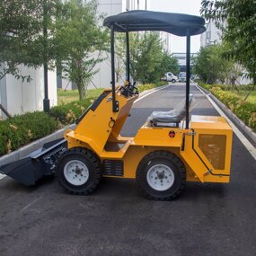 Skid Steer Loader - Manufacturer CE Small Farming Agricultural Mini Front Loader