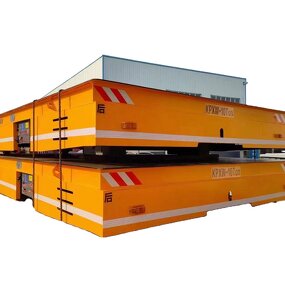Electric Flat Car - Manufacturer Heavy-Duty Ladle Trackless System Cargo Storage