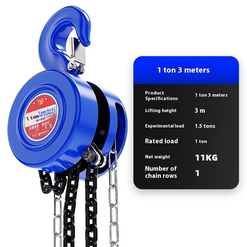 Chain Hoist - Manufacturer 1-10T3M Wholesale G80 Inverted Manual Steel Chain