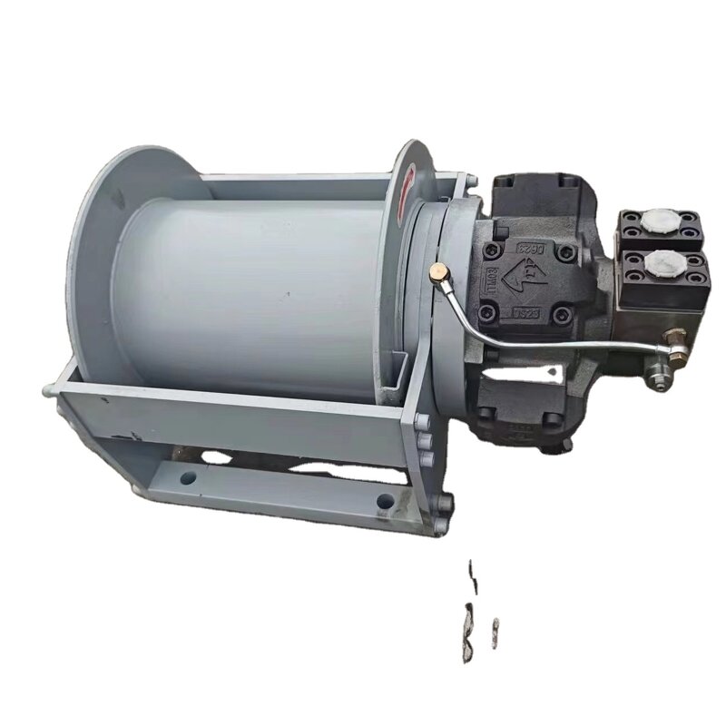 Hydraulic Winch - Manufacturer 15Ton Cable Reel Single Drum Boat Wireless Remote