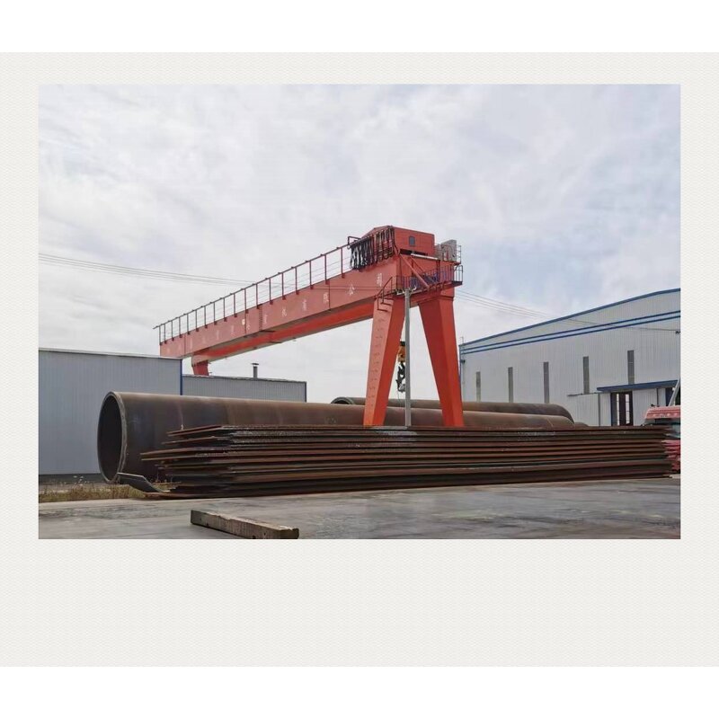 Gantry Crane - Manufacturer MZ Type 5-10Ton Double Beam Grab Bucket Rail Mobile