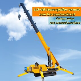 Spider Crane - Manufacturer 1.8-8Ton Narrow Space Crawler Hydraulic Boom