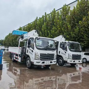 Truck Crane - Manufacturer 5Ton Multi-Functional Zoomlion Hydraulic Container